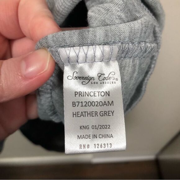 Sovereign Code NWT Men's Heather Grey Button Down Jacket XL - Picture 7 of 9